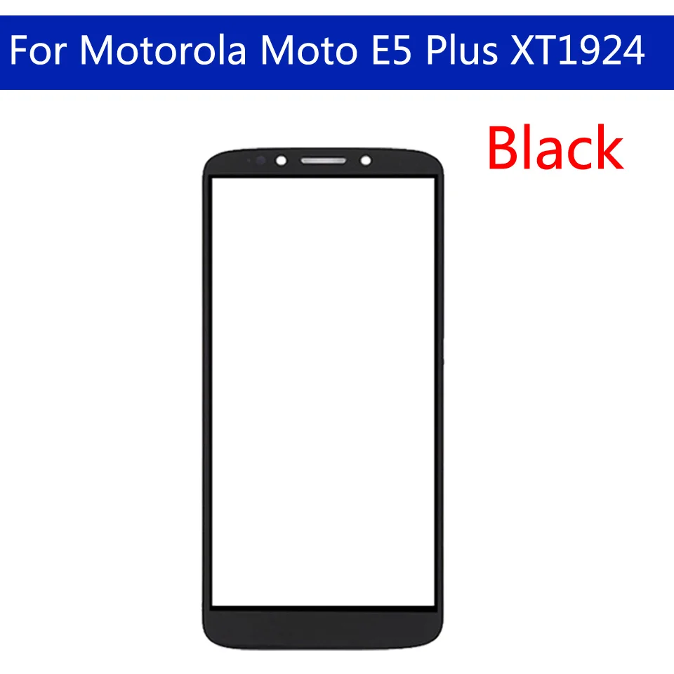 Внешнее стекло линзы Motorola Moto E5 Plus ЖК дисплей Передний сенсорный экран для E (5 го