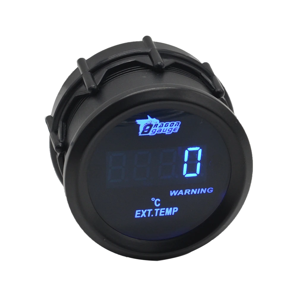 Dragongauge 52 мм авто гоночный автомобиль модификация цифровой выхлопной газ 200 ~ 13000