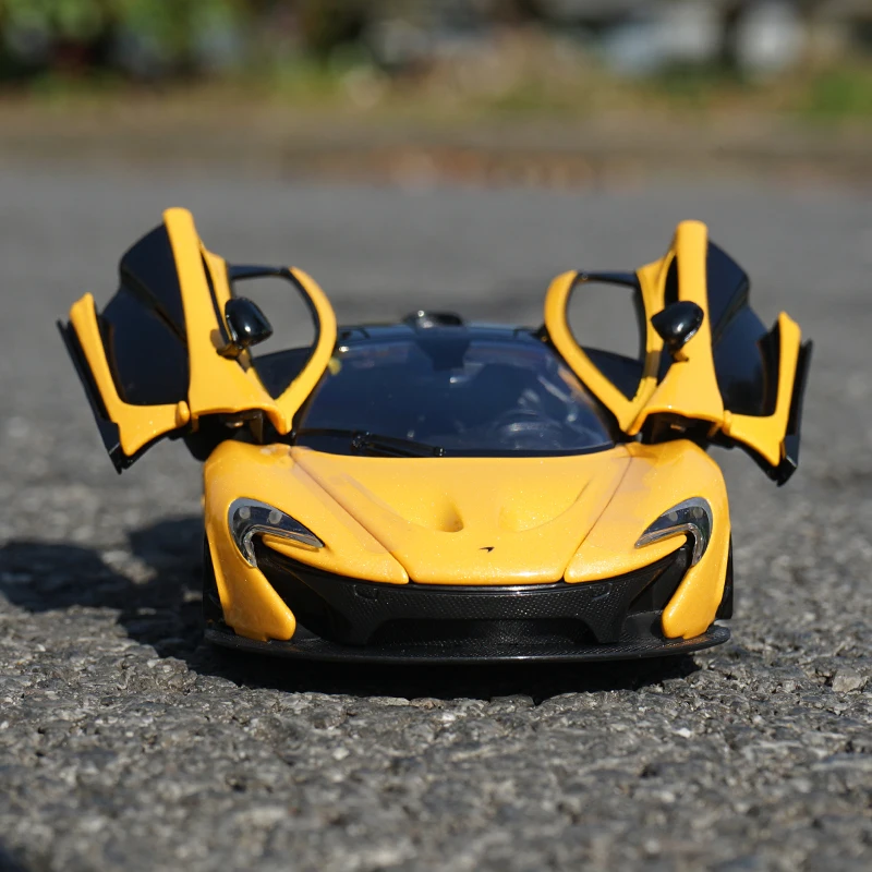 124 mclaren p1 alloy sports car model diecast metal toy vehicles racing car model high simulation collection childrens toy gift free global shipping