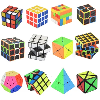 

Qiyi 3*3*3 профессиональный Кубик Рубика магический куб Speedcube магические Кубики-пазлы развивающий куб пазл игрушки для детей игрушки для взросл...