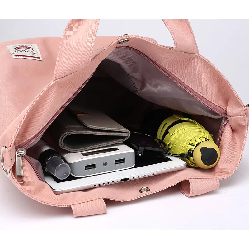 

New canvas bag ladies handbag large capacity crossbody bag for women storage bag for phone umbrella wallet