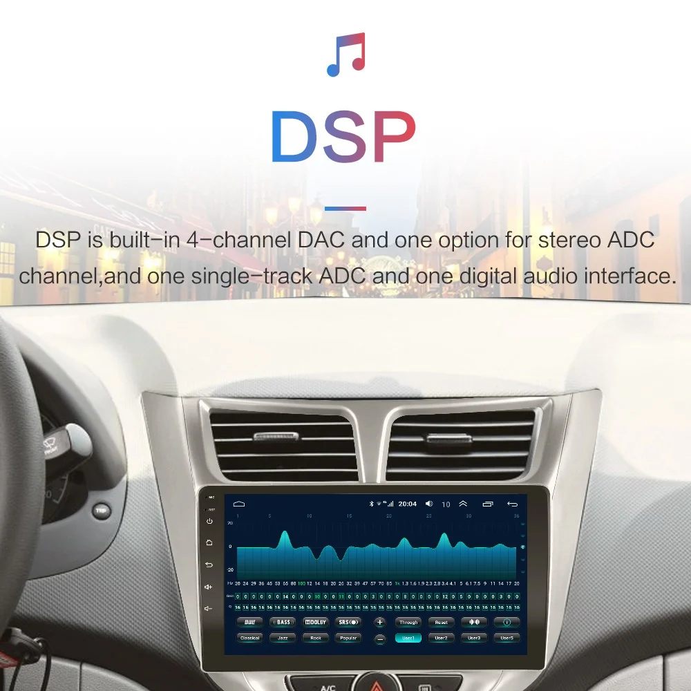9 ''2 din Android 8,1 автомобильный dvd-плеер для современного Solaris accent Verna 2011- радио рекордер Gps wifi usb DAB+ аудио