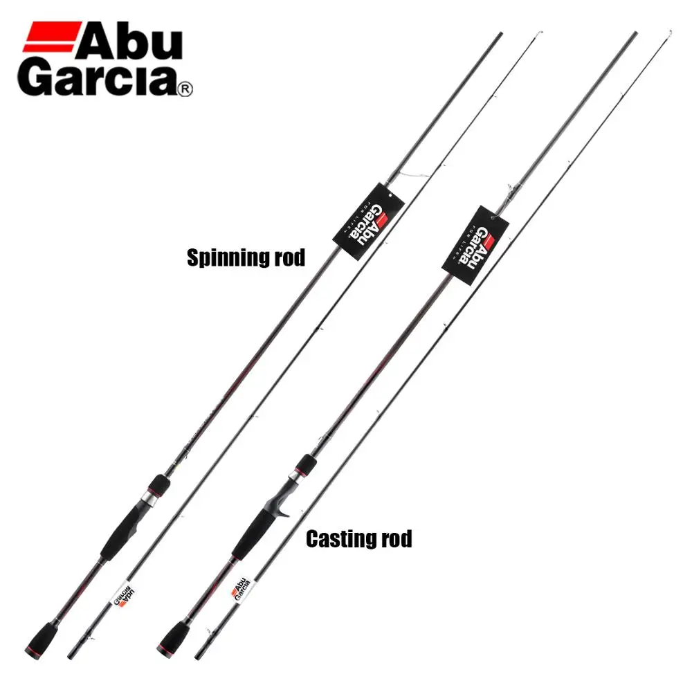 Бренд Abu Garcia, черный, Max BMAX, приманка для приманки, Удочка 1,98 м, 2,13 м, 2,44 м, мощная углеродная спиннинговая удочка
