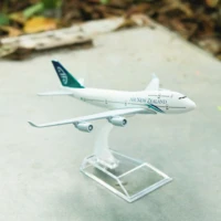 air new zealand b747 aircraft alloy diecast model 15cm world aviation collectible miniature souvenir ornament