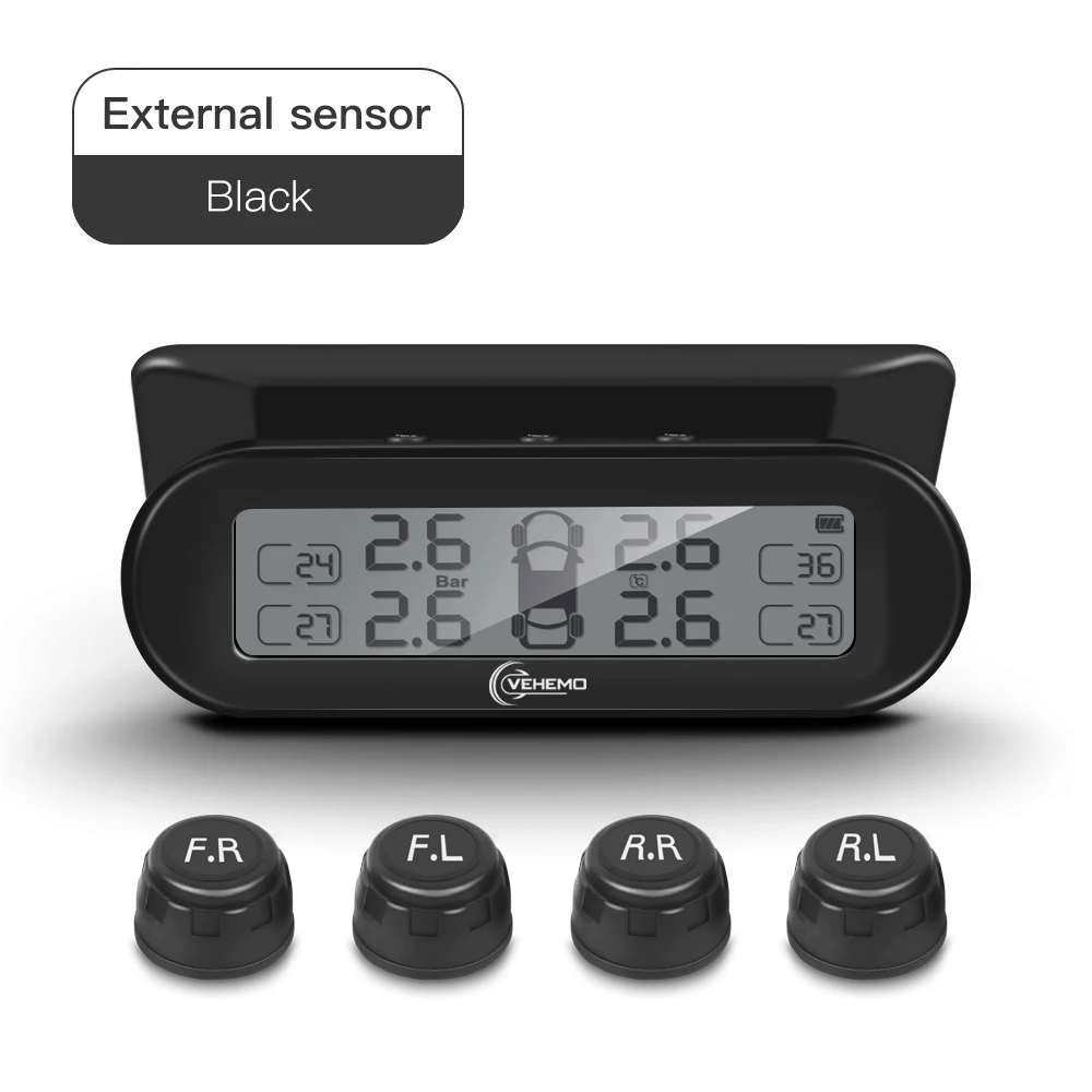 Беспроводной датчик давления в шинах приборная панель Взрывозащищенный TPMS ЖК