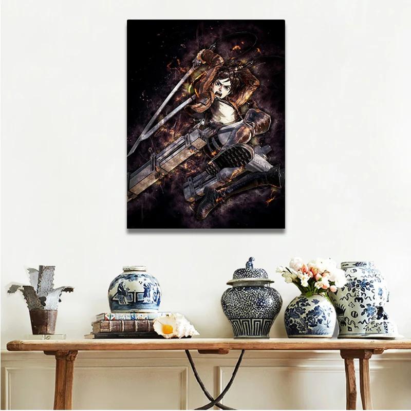 

Anime BNHA Deku Manga design Poster Canvas Wall Art Decoration prints for living Kid Children room Home bedroom decor painting