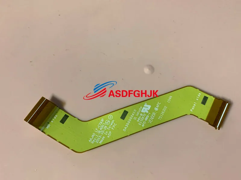 Для DELL LATITUDE 11 5175 запасная ЖК-видеопанель гибкий кабель AAJA0 LF-C793P TESED OK