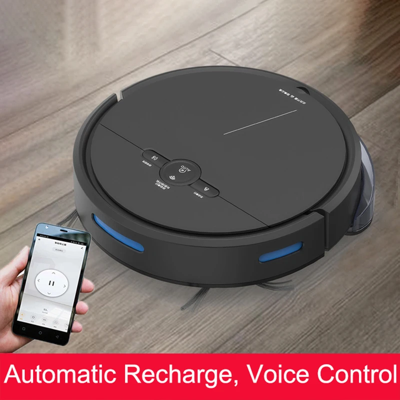 Робот-пылесос с резервуар для воды Автоматическая перезарядка влажной уборки