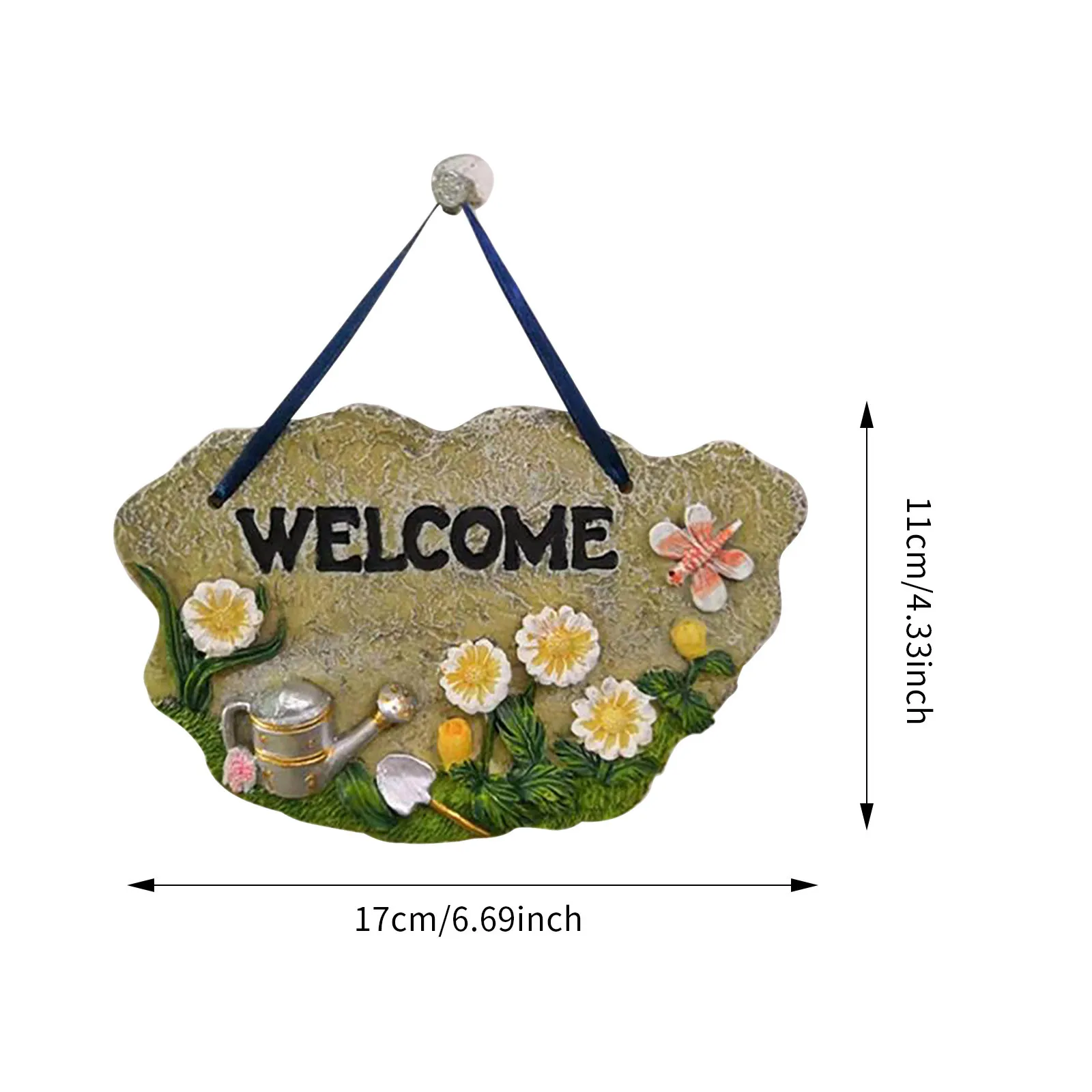 

Creative Garden Decoration Listing Garden Courtyard Welcome Sign Home Decor Home Decoration Chimes Accessories