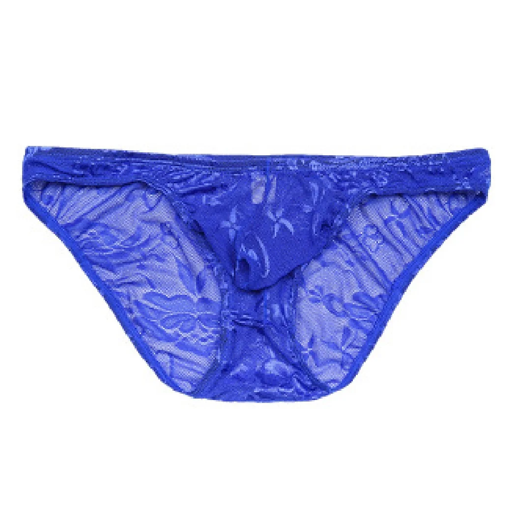 Мужские трусы из сетчатой пряжи кружевные воздухопроницаемое тонкое