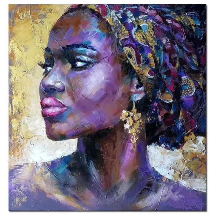 

Special shape, diamond embroidery, tribal female 5D, diamond painting, cross stitch, 3D square, diamond mosaic, home decoration