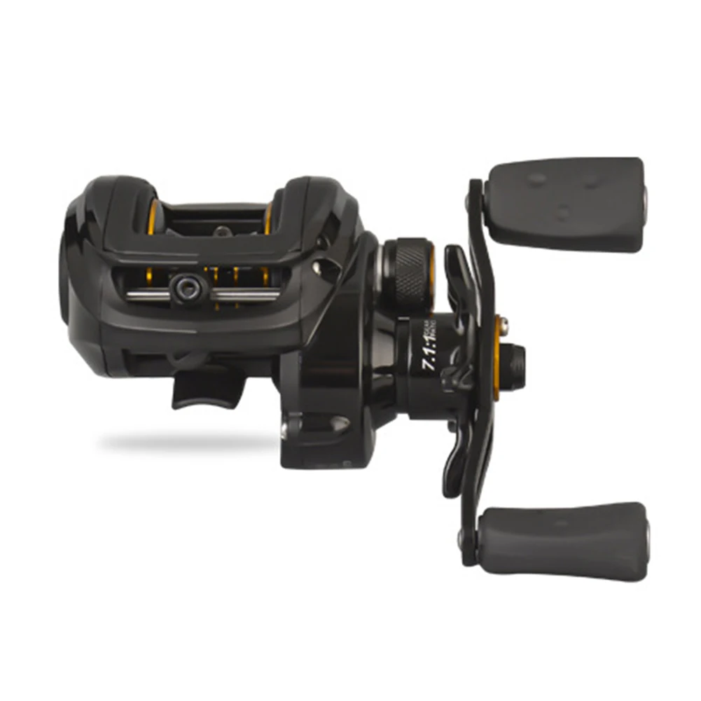 Baitcasting Reel 7.1:1 Brake System Max Drag 8kg Left Right Hand Fishing Waterproof Magnetic Casting Tackle | Спорт и развлечения