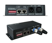 rgb rgbw led controller dc12 24v 8a3 rgb 8a4 channel 12pcs dmx512 led decoder dmx512 signal dc strip controller smd