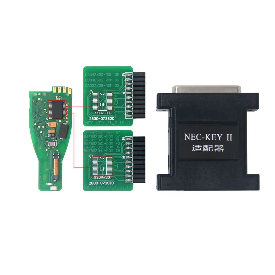 Адаптер MB BGA кнопка для измерения суммы II + ключ NEC работает с CKM100/Digimaster III может