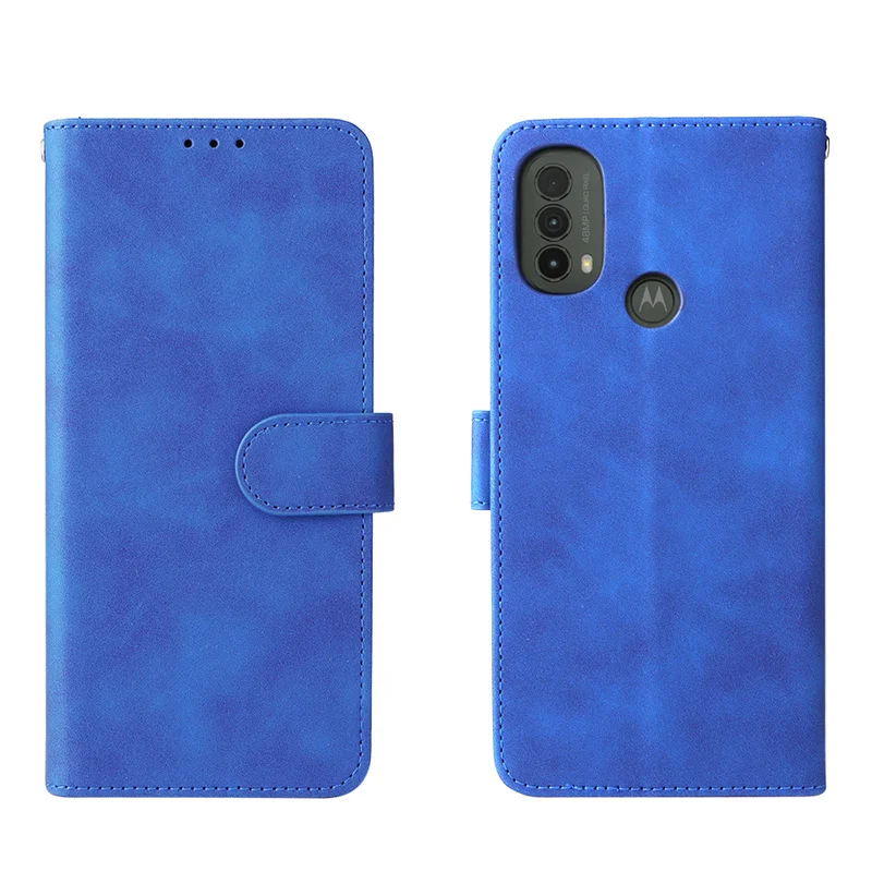 Чехол для Motorola Moto E40 E 40 кожаный чехол-подставка откидной футляр E20 E30 чехол с