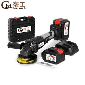 Беспроводная угловая шлифовальная машина, 20 в, литий-ионный аккумулятор 6000 мАч, режущее устройство, Электрический точильный инструмент для дома сделай сам
