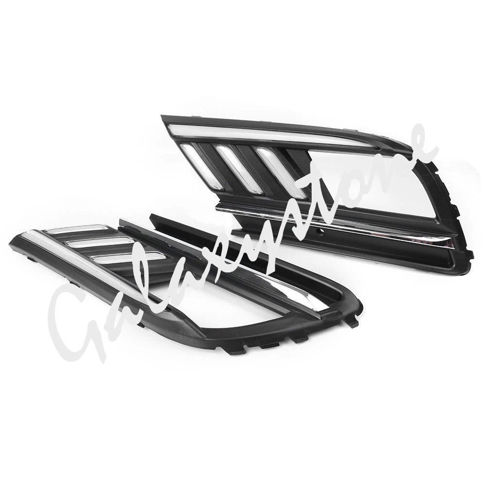 Светодиодный налобный фонарь DRL дневные ходовые огни с указателем поворота