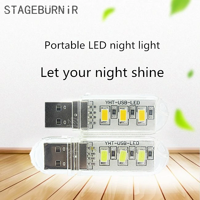 Светодиодный ночник с USB-подсветкой настольная лампа клавиатурой для компьютера