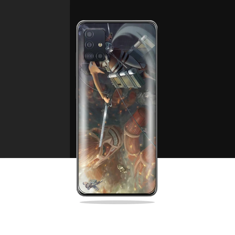 

Attack On Titan Manga Anime Phone Case For Samsung Galaxy A72 A71 A51 A70 A60 A50 A40 A30S A30 A20E A20 A10 4G 5G TPU