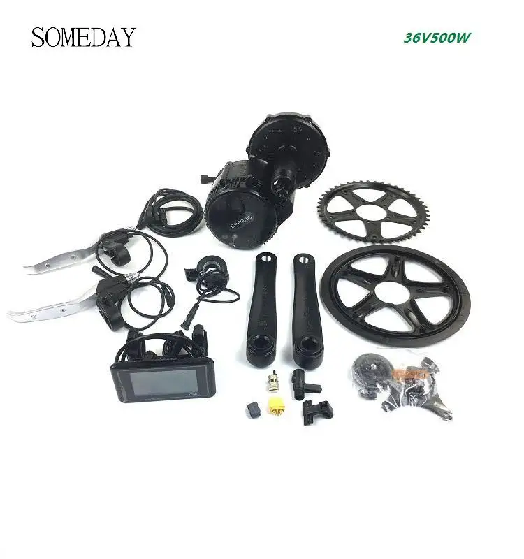 

Bafang BBS02 BBS01 36V 500W Mid Drive Motor 8fun BBS02 Bicycle Electric Bike Conversion Kits C961 eBike Display