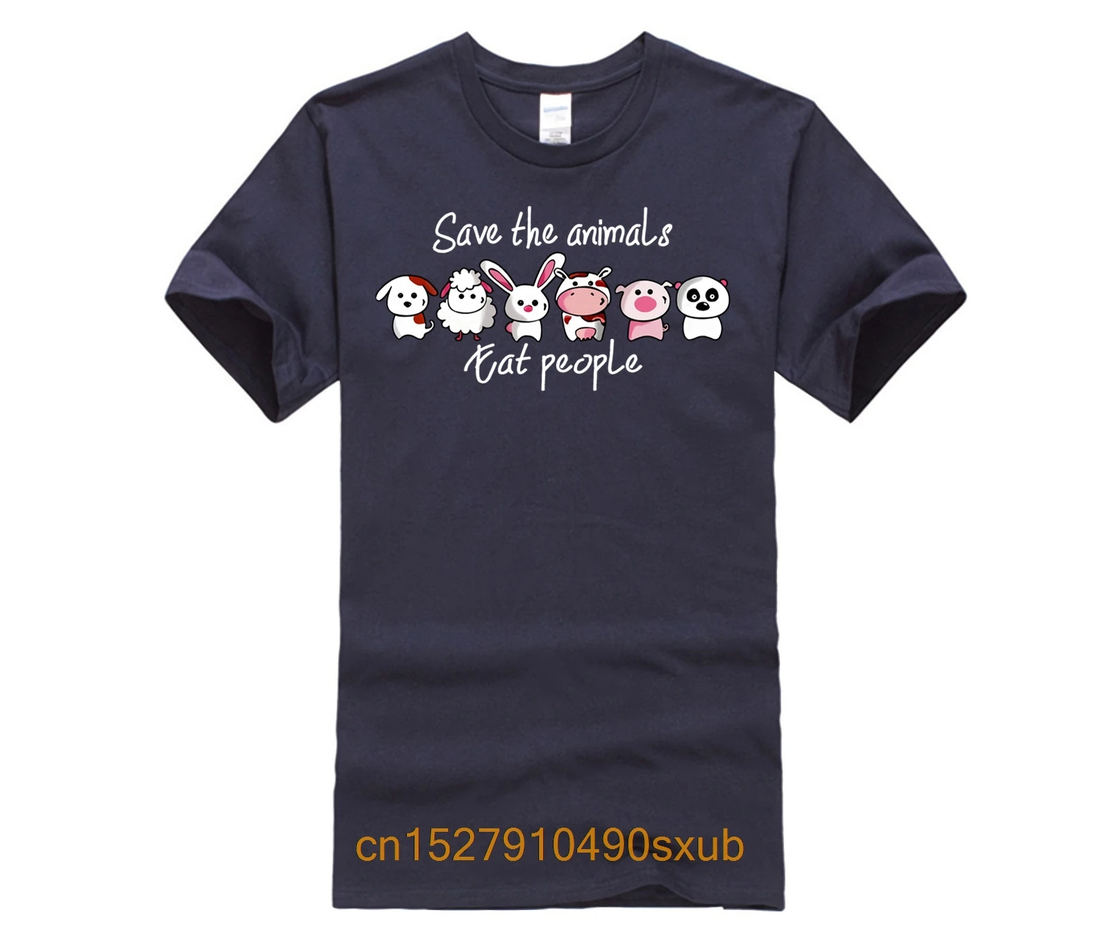 

SAVE THE ANIMALS EAT PEOPLE SHRTS