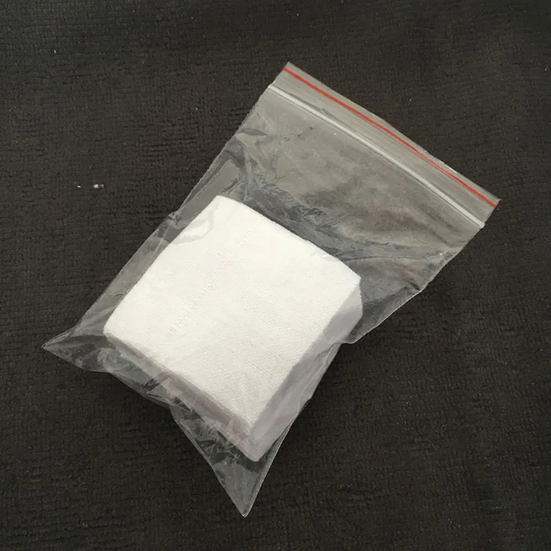 Зеленый мир 50 шт./лот пистолет чистый патчи хлопок из хлопка и фланелевой ткани