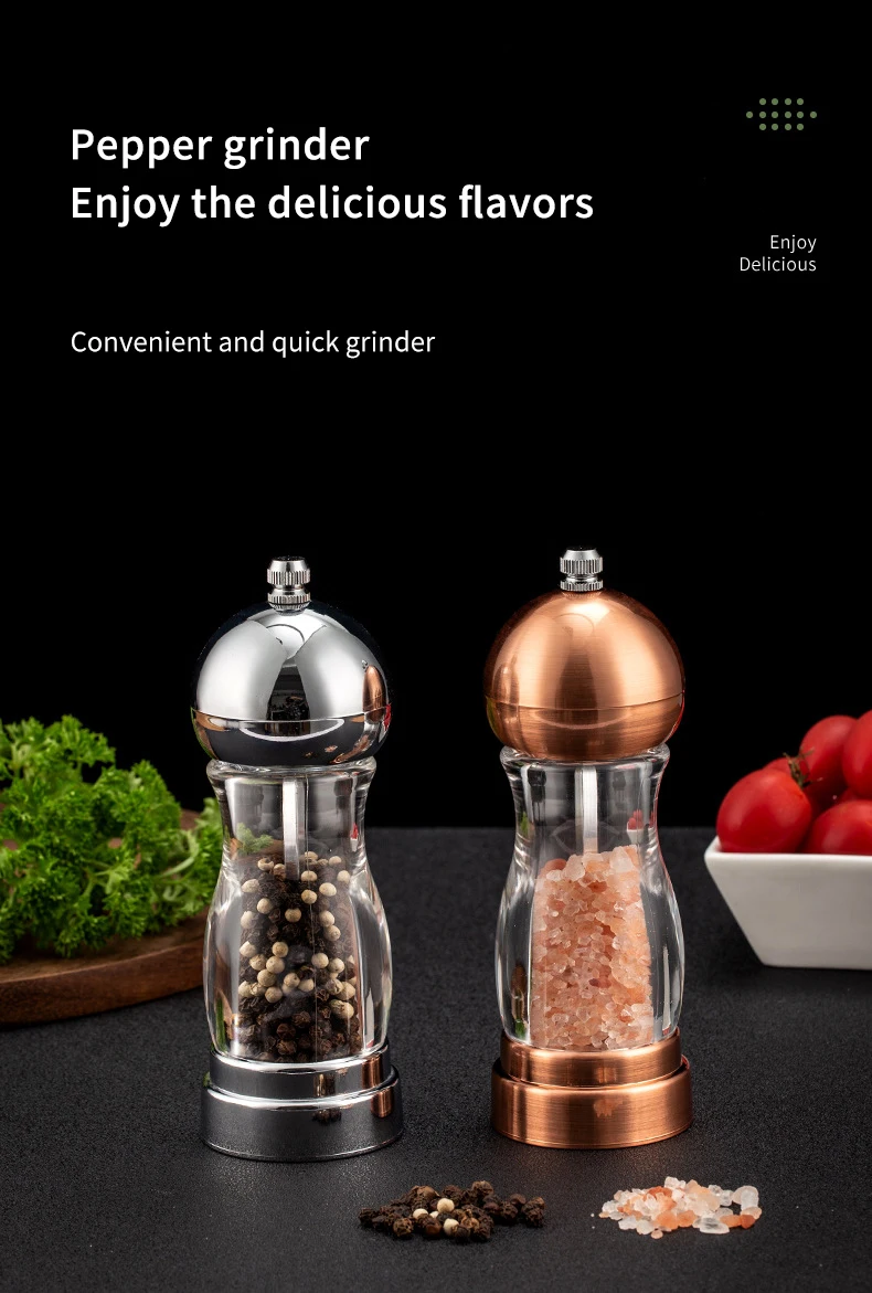 Мельница для перца измельчитель соли специй дерева керамики зубчатая насадка