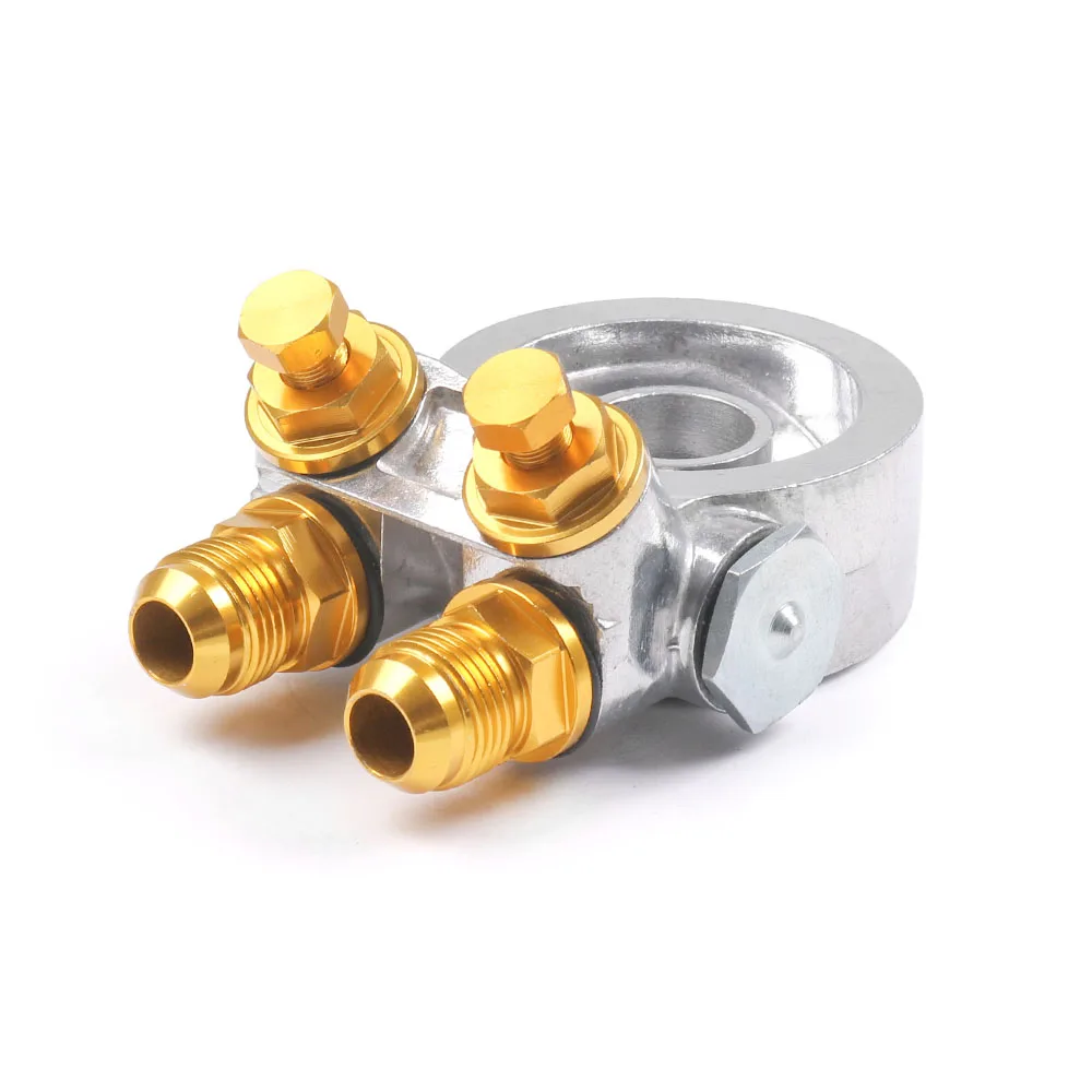 Для Honda масляный фильтр охладитель Сэндвич резьба пластина адаптер Алюминиевый