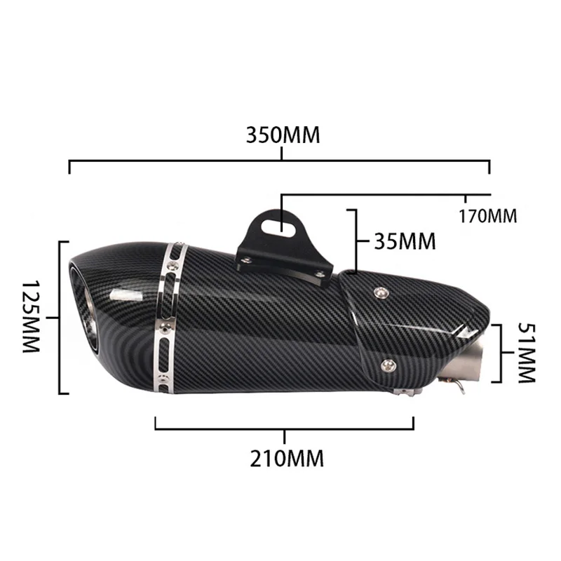 Выхлопная система мотоцикла выхлопная для Suzuki GSXR 1000 2012 2020 Slip Mid Link соединение труб