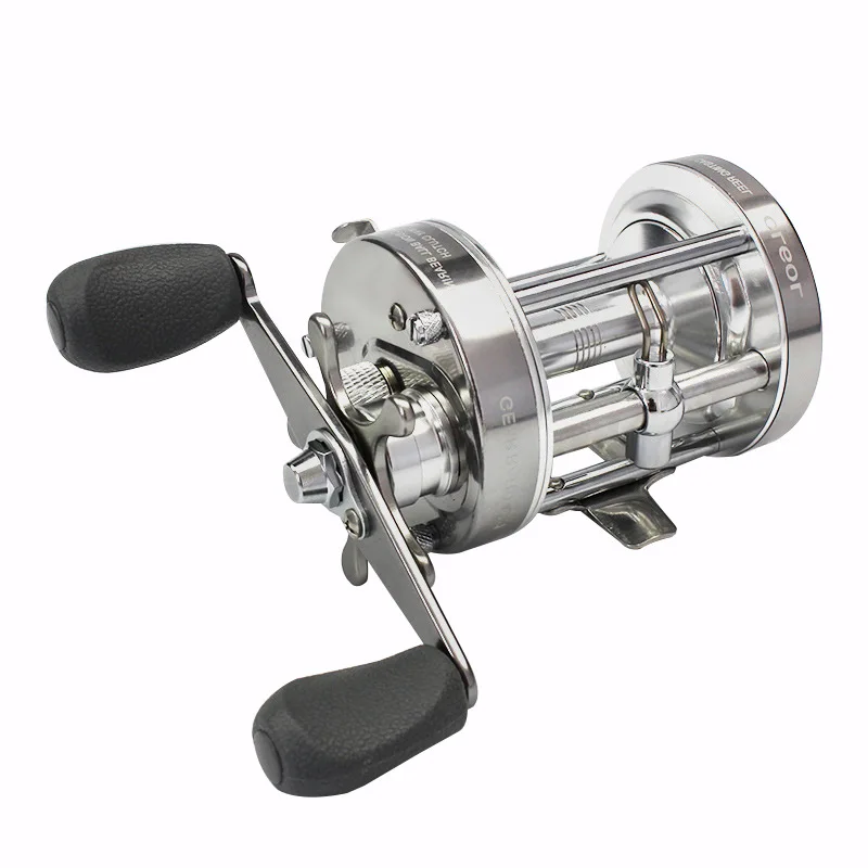Metal fish wheel,  60# Metal double brake drum fish wheel,  Lua fishing line wheel,  Fishing tackle enlarge