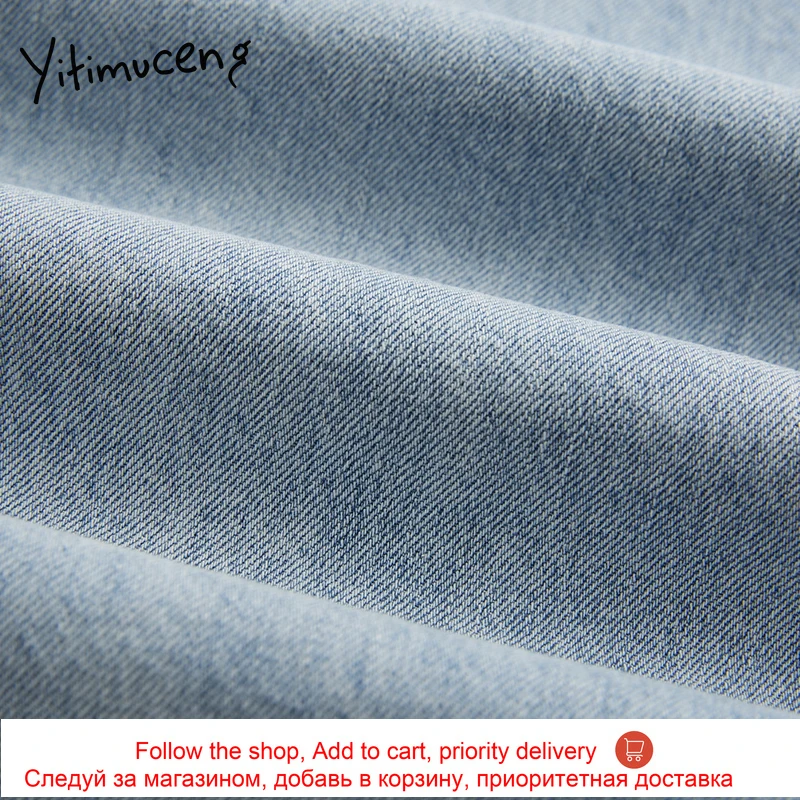 

Yitimuceng mom Jeans women casual fashion high waist jeans vintage solid denim harem pants with belt solid trousers women 2020