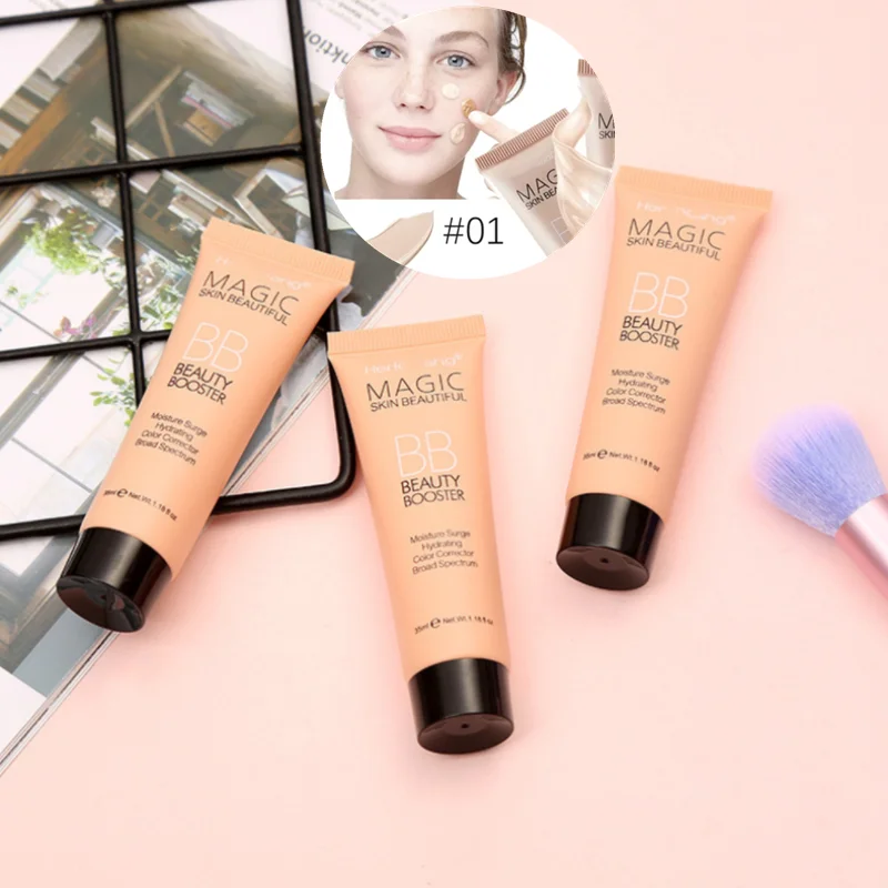 

BB Cream Bright Skin Nude Makeup Moisturizing Isolation Concealer Liquid Foundation Whitening Cream Facial Beauty Cosmetics
