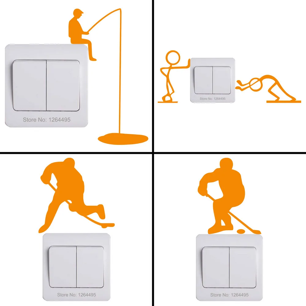 Декоративные светящиеся наклейки для детской комнаты