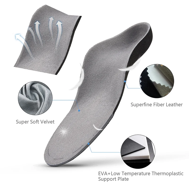 Soumit ортопедические стельки для детей супинатор плоскостопия обувные прокладки