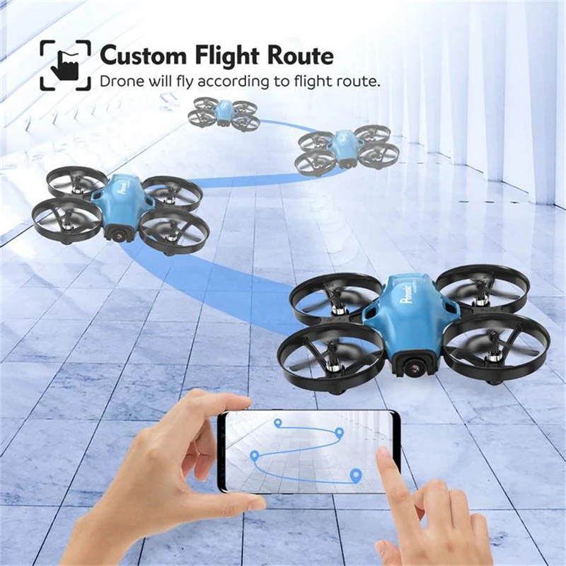 Potensic A30W маленький мини Дрон RC FPV Самолет с HD камерой Wifi селфи Квадрокоптер подарок