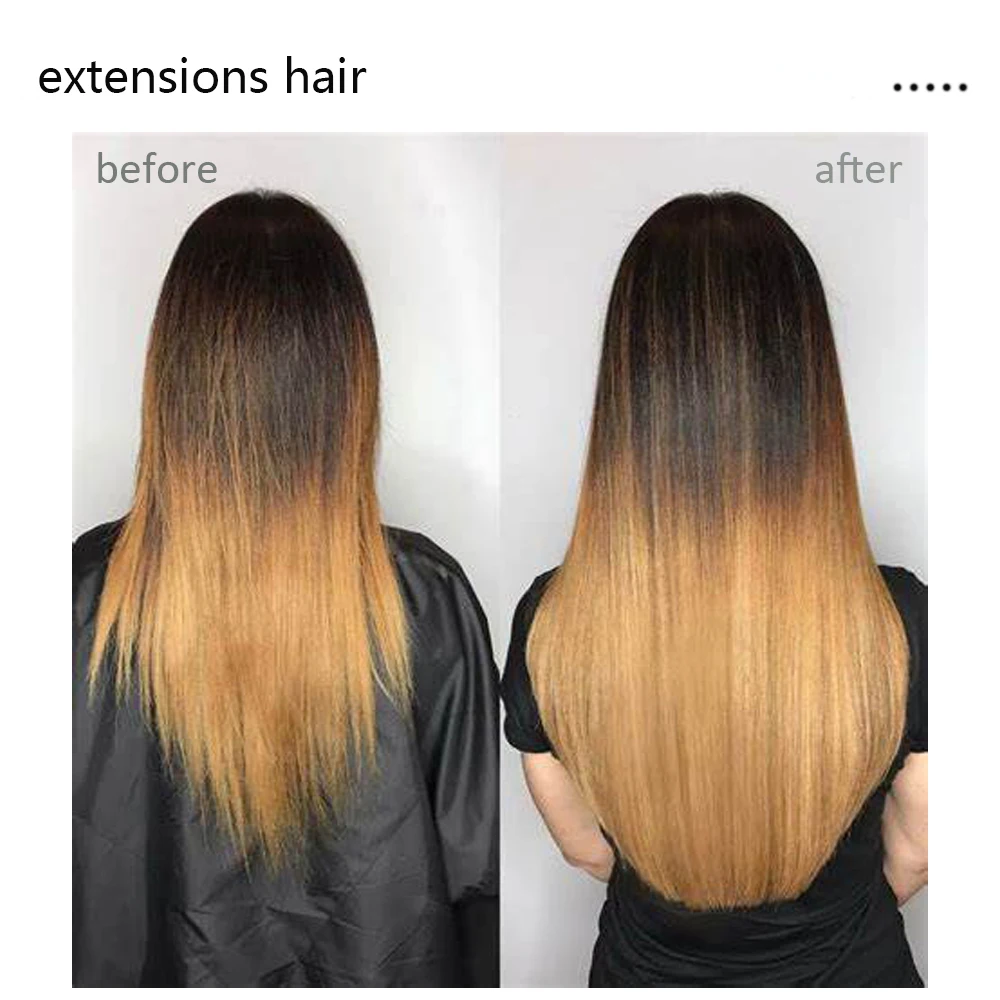 Длинные прямые накладные волосы WEILAI 24 дюйма Синтетические Искусственные для