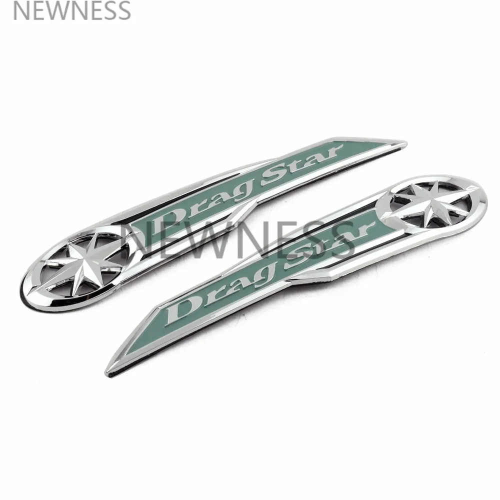 3D значки на бензиновый топливный бак для мотоцикла наклейки Yamaha Dragstar V star XVS XV 400 650