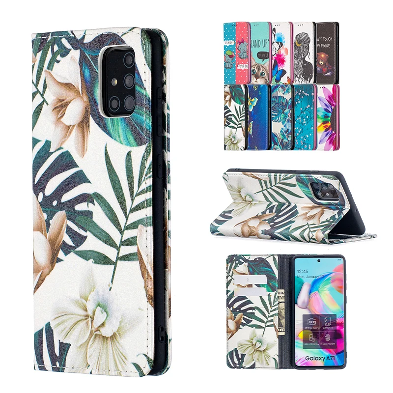 

Fashion Cute Flip Phone Case For Samsung Galaxy A91 A82 A81 A72 A71 A70 A52 A51 A50 A50S A42 A41 A40 A32 A31 A30 A30S Cases Capa