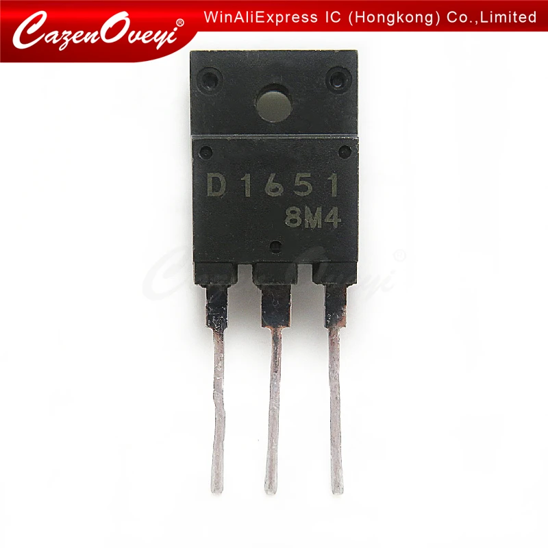 

10pcs/lot 2SD1651 D1651 TO-3PF In Stock