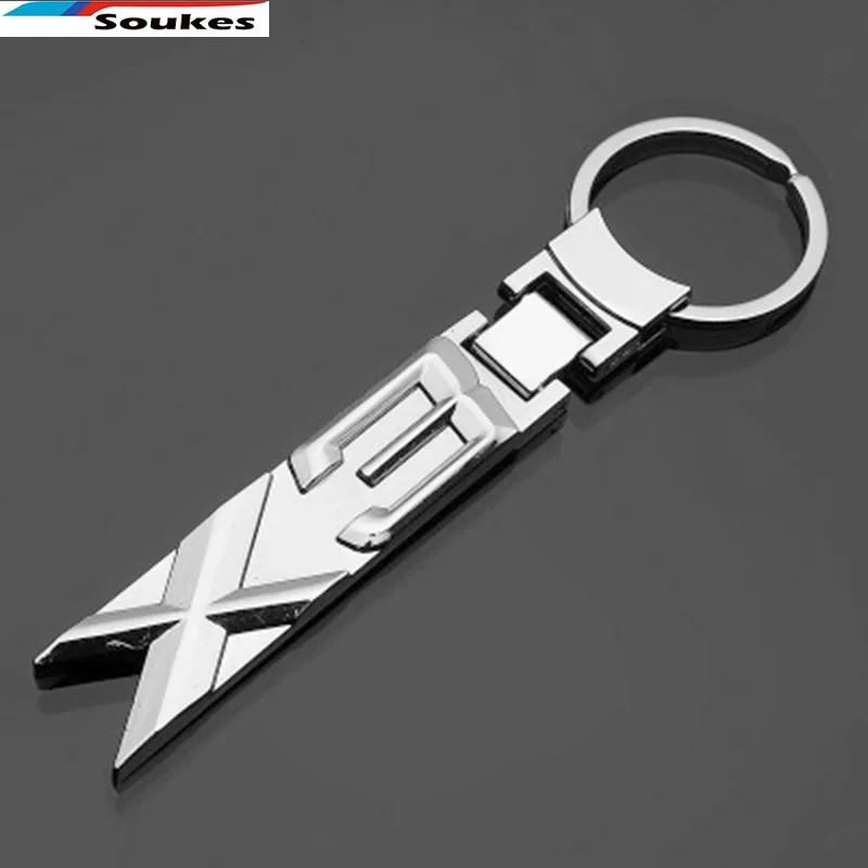 Металлический брелок для автомобиля BMW объемный ключей серии 1 3 4 5 6 7 8 X1 X3 X4 X5 X6 Z4 E46