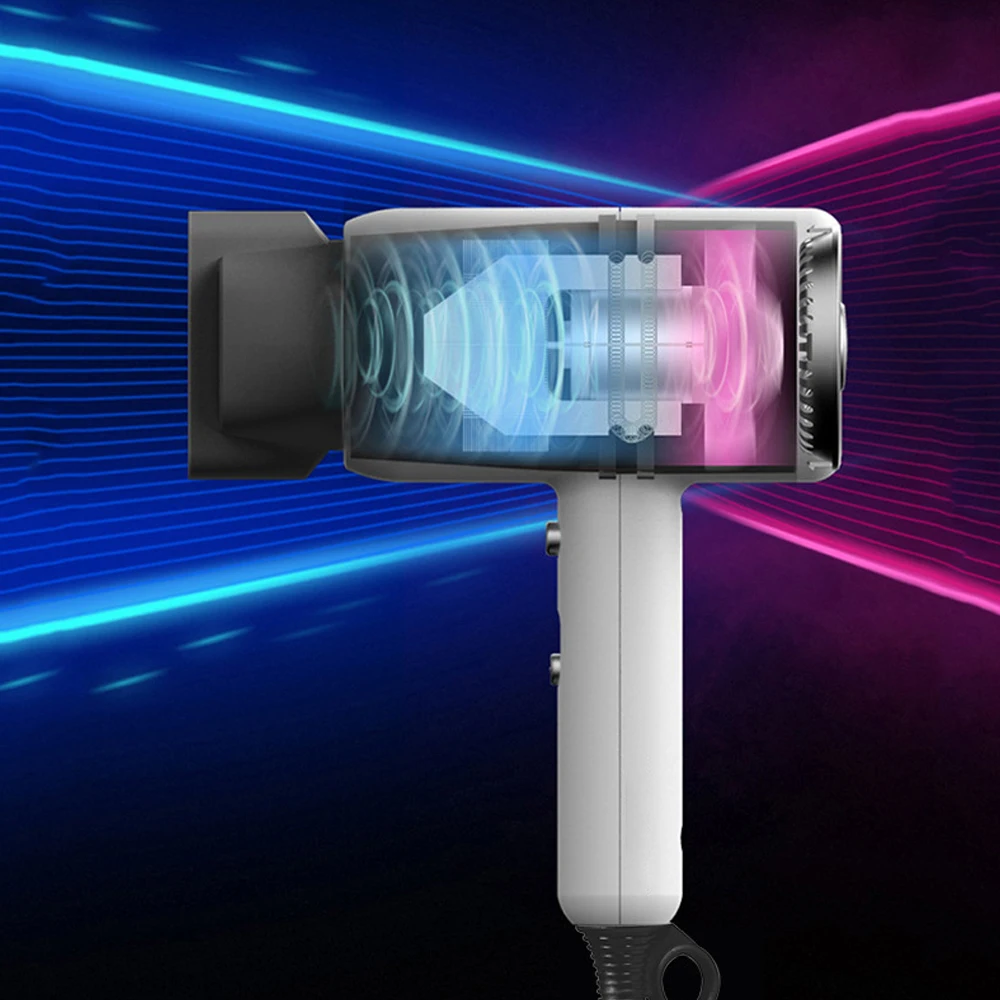 

Negative Ion Constant Temperature Mute Hair Dryer Hot And Cold Wind Hair Care Hair Dryer Home Dormitory High Power Hair Dryer