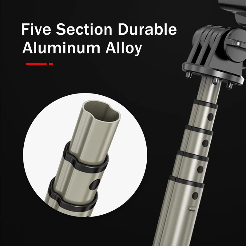 Беспроводной селфи Палка с Bluetooth светодиодный кольцо заполняющий светильник