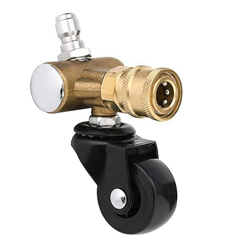 

Pressure Washer Surface Cleaner for Power Washer with 15 Inch Extension Attachment & Undercarriage Cleaner Swivel Wheel