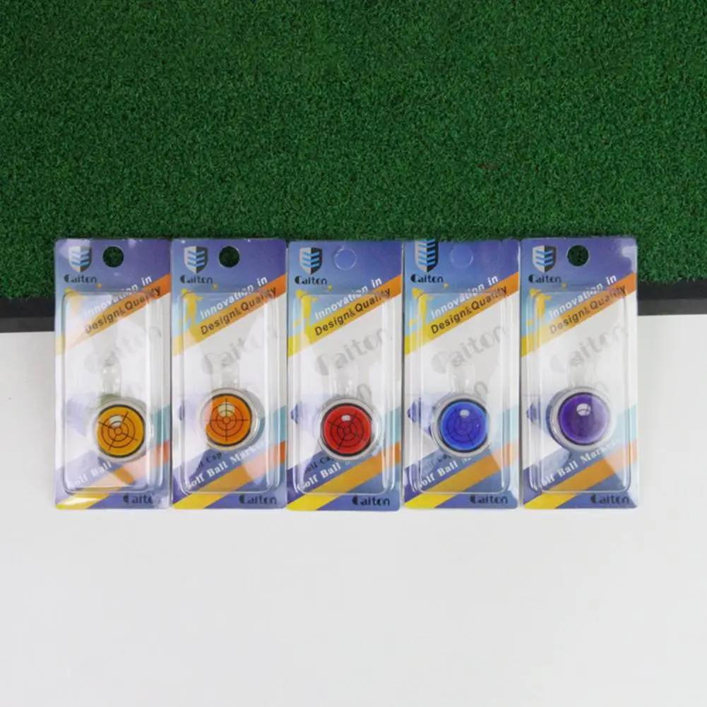 Гольф Знаки шляпный зажим для гольфа Mark наклон на уровне чтения клипсе