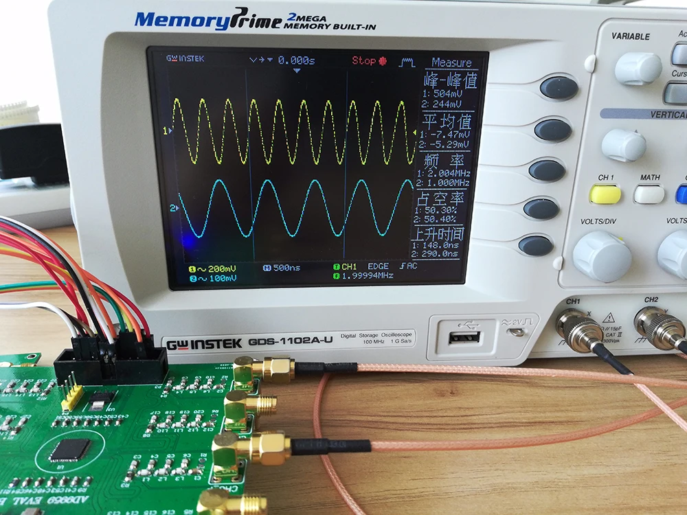 Модуль DDS AD9959 макетная плата оценочная генератор сигналов цифровой синтез