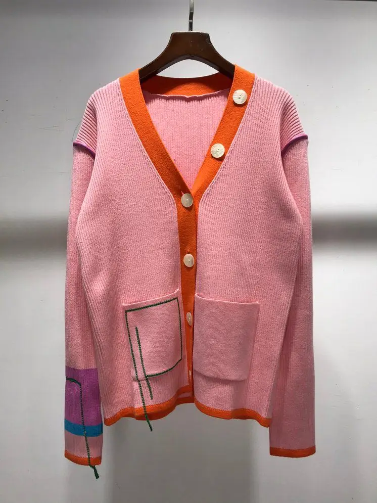 

Fashion Sweaters YK12471 2021 Runway Luxury famous Brand European Design party style women's Clothing