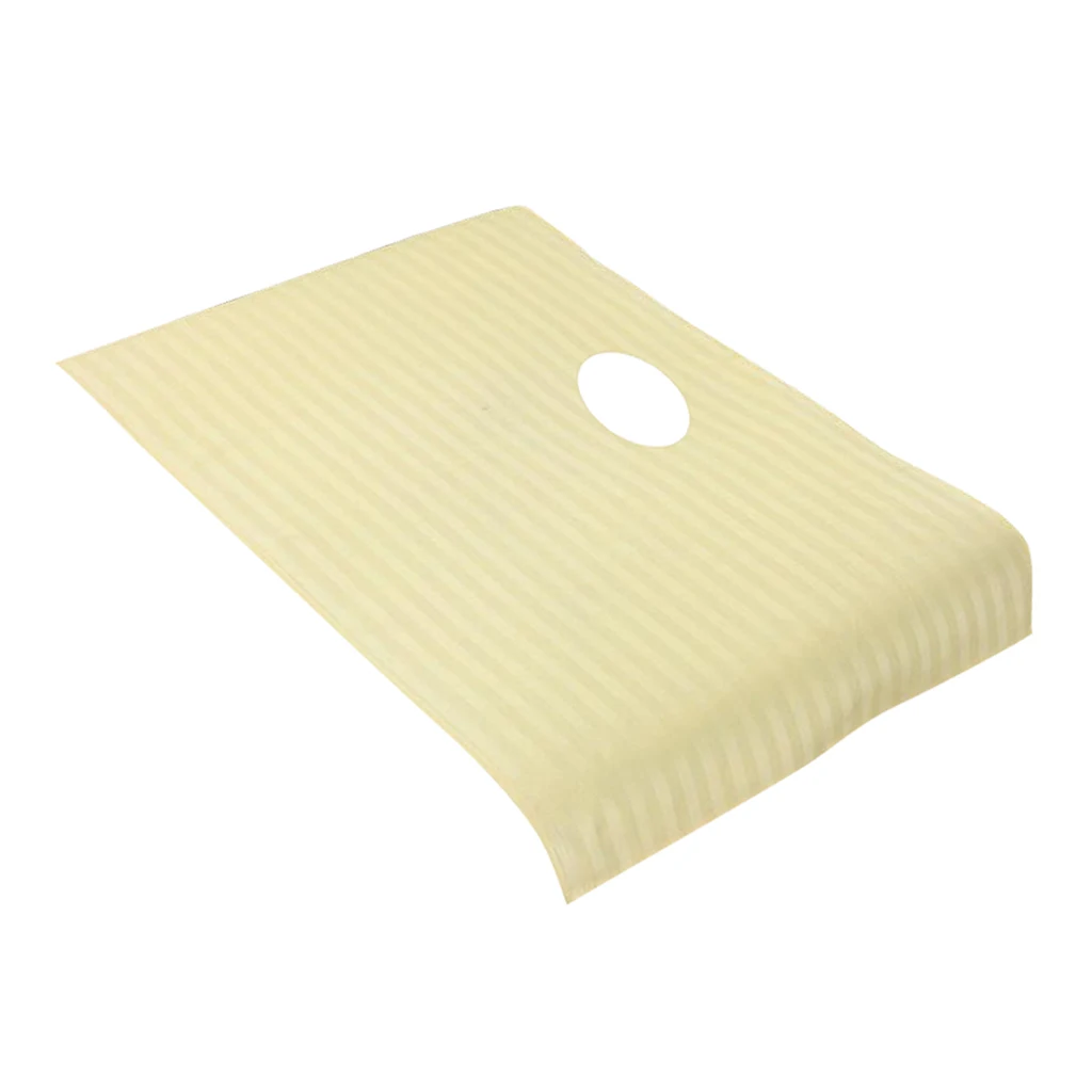 Косметическая Массажная скатерть для стола с отверстиями лица салфетка салона