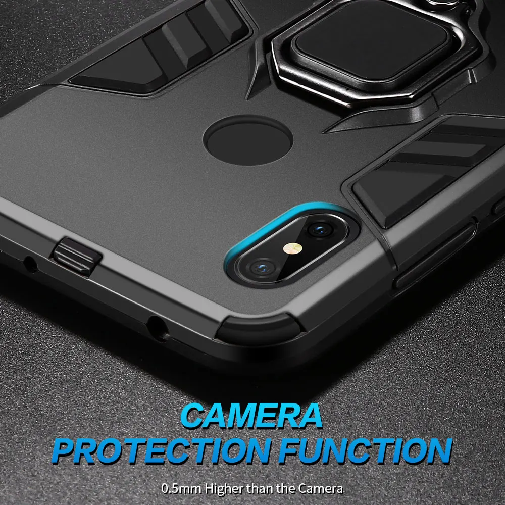 shockproof case for iphone 11 cases x xs max xr magnetic car phone holder cases for iphone 6 case with ring 8 5s hoesje free global shipping