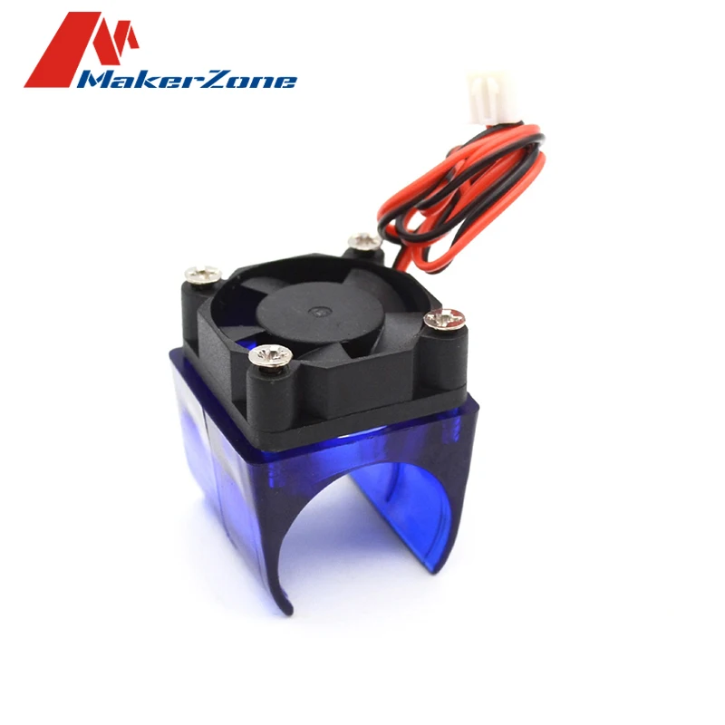 

V5 V6 12V Cooling Fan With Fan Bracket Duct Housing Guard J-head Hotend for 3D printer P