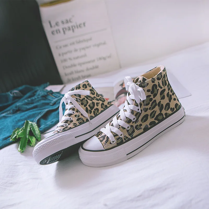 Женская Вулканизированная обувь Сезон осень зима Новинка Парусиновая